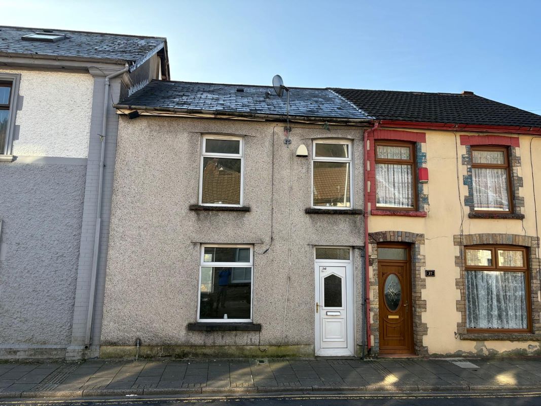 Property for Auction in Wales - 26 Clydach Road, Tonypandy, Mid Glamorgan, CF40 2BD