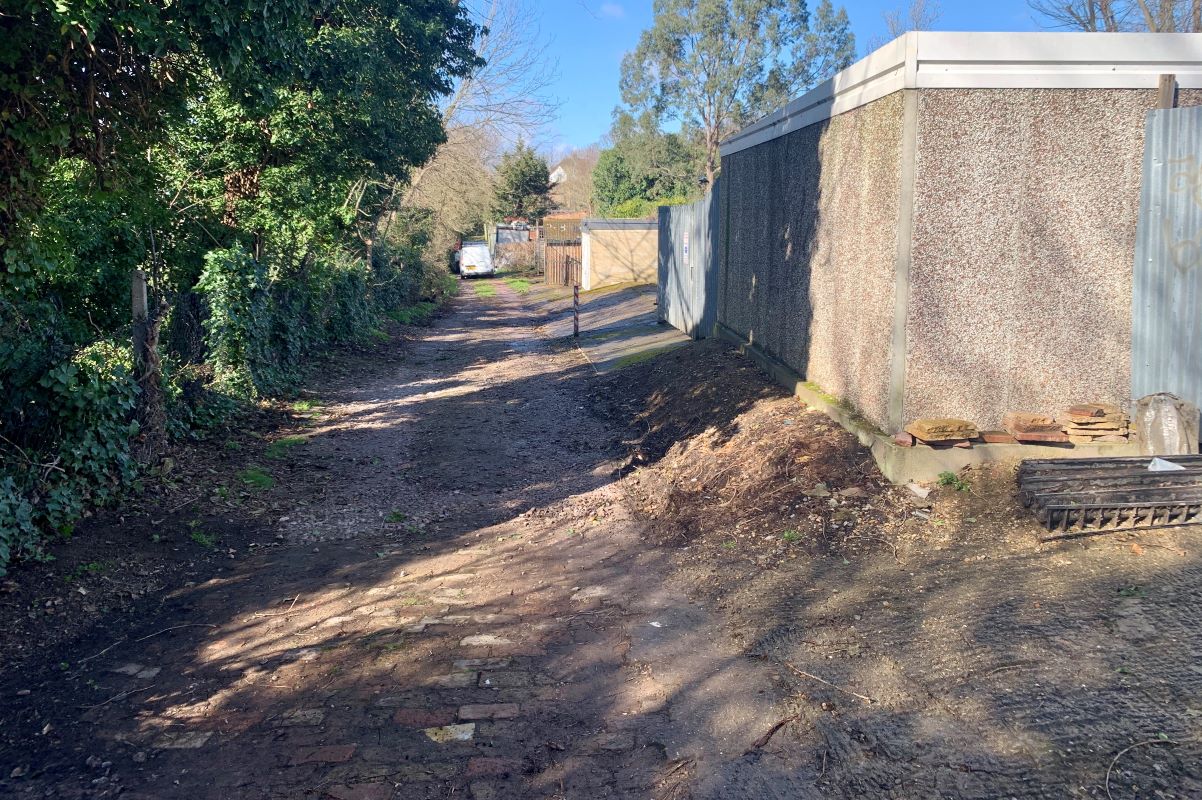 Strettons Land & Garages to the west of Grove Avenue, Hanwell, London