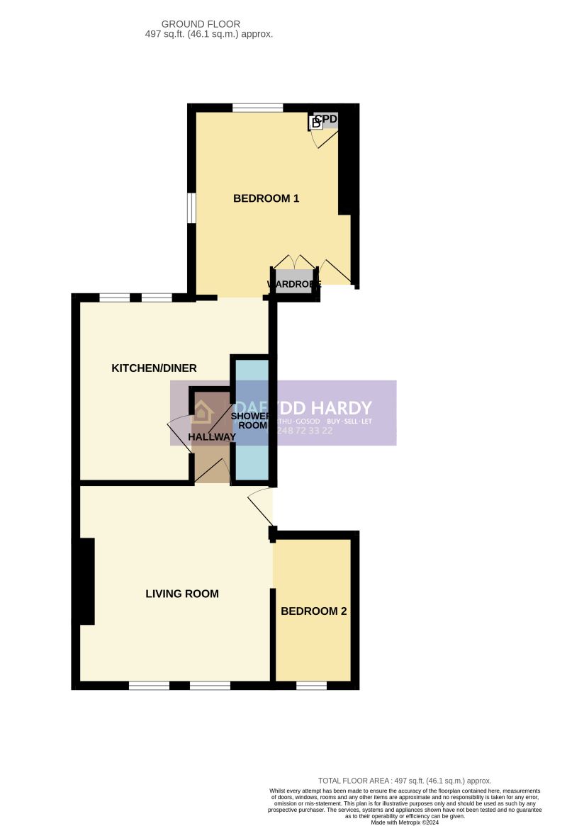 8B Albert Road, Old Colwyn, Colwyn Bay, Clwyd, LL29 9TE