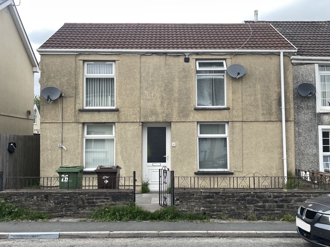Property for Auction in Wales - 26 High Street Nelson, Treharris, Caerphilly, CF46 6EU