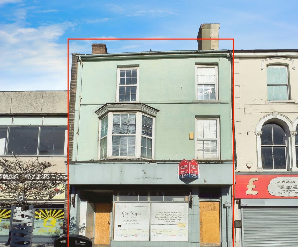 Property for Auction in Wales - 109 & 111 High Street, Rhyl, Clwyd, LL18 1TR
