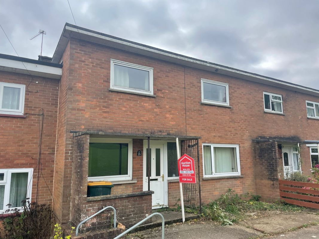 Property for Auction in Wales - 25 Butterworth Close, Newport, NP19 9LY