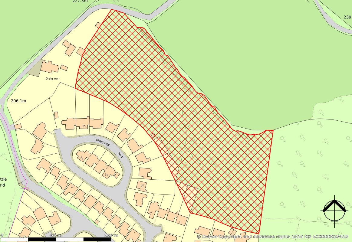 Land to the rear of Graigwen Farm Graigwen, Pontypridd, CF37 3NL