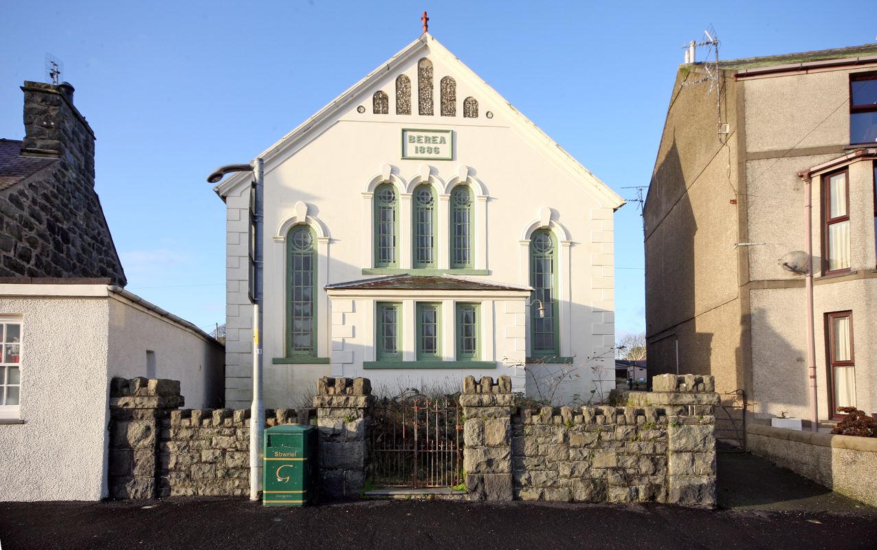 Property for Auction in Wales - Capel Berea Wellington Terrace, Criccieth, Gwynedd, LL52 0DB