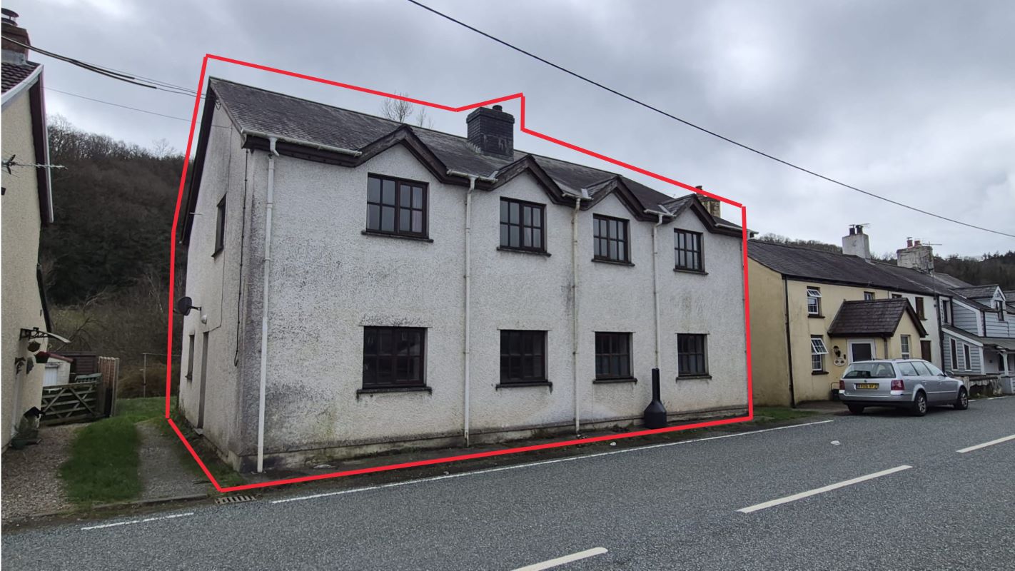 Property for Auction in Wales - 1 & 2 Glanllyn Pentre Llyn, Aberystwyth, Ceredigion, SY23 4NS