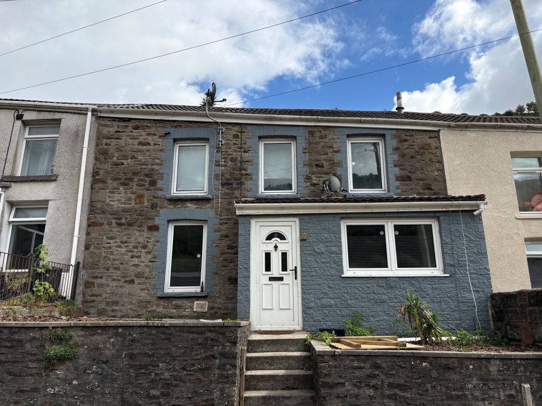 Property for Auction in Wales - 50 Cuckoo Street, Pantygog, Bridgend, CF32 8DR