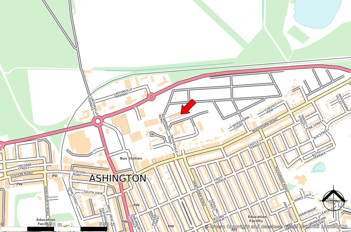 Territorial Army, Reiverdale Road, Ashington, Northumberland, NE63 9DH