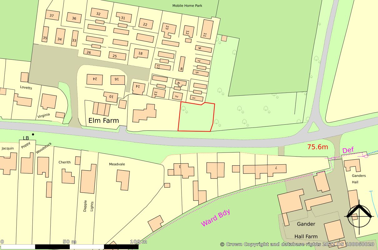 Land at, Chelmsford Road, Blackmore, Essex, CM4 0SD