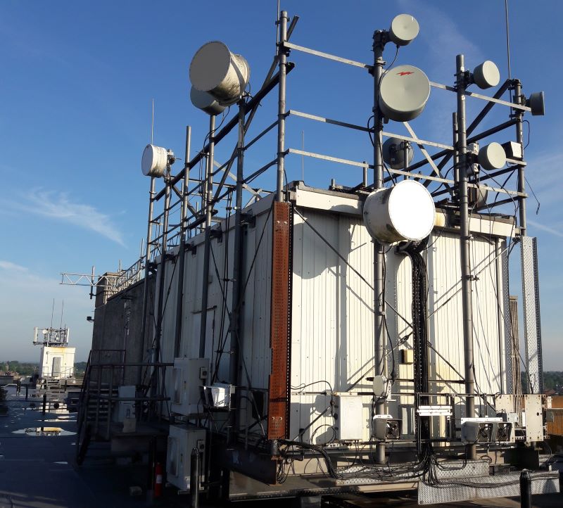 Telecoms Mast, Rooftop of Prosperity House, Gower Street, Derby, DE1 1SB