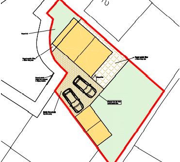 Land adjacent to 2 Pine Walk, Castle Gresley, Swadlincote, DE11 9JW