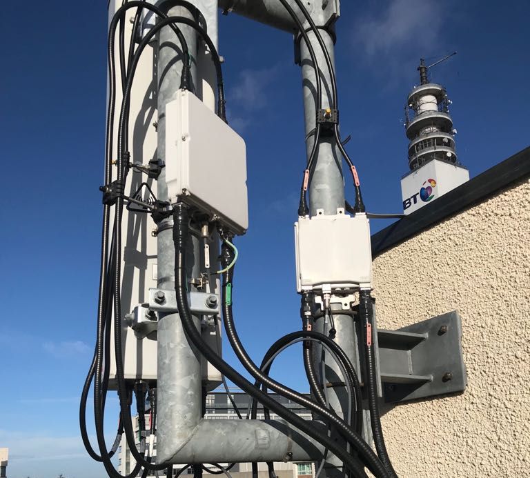 Rooftop Telecoms Mast, Great Charles Street, Birmingham, B3 3LG