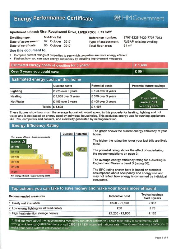 Apartment 6, Beech Rise, Roughwood Drive, Liverpool, L33 8WY