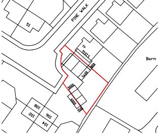 Land adjacent to 2 Pine Walk, Castle Gresley, Swadlincote, DE11 9JW