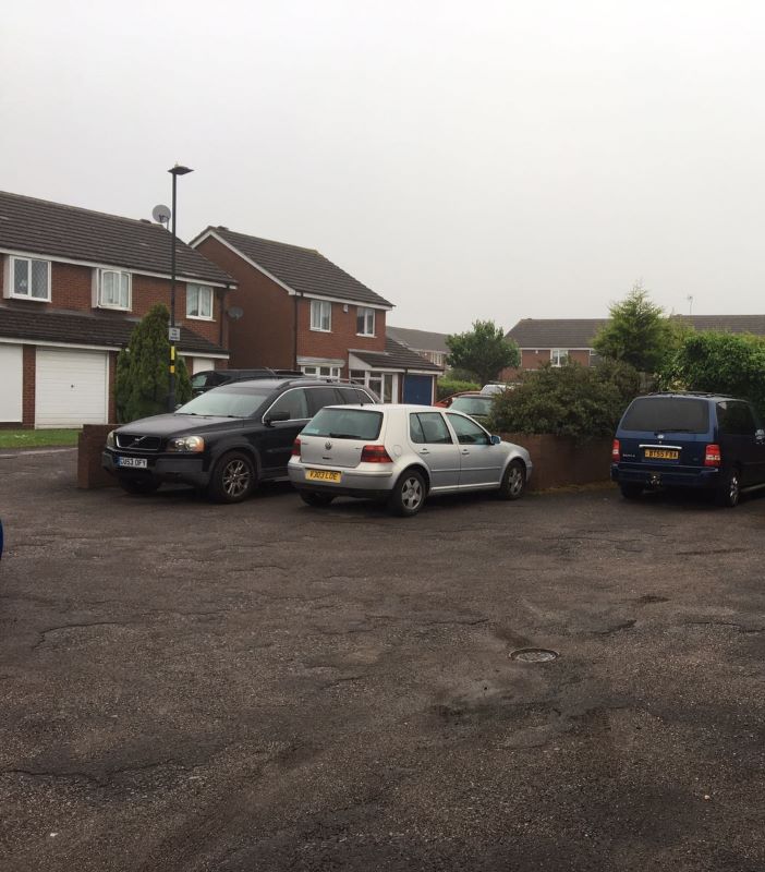 Parking Space at Wye Close, Sutton Coldfield, West Midlands, B76 1YU