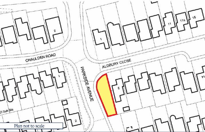 Land adjacent to 2 Aldbury Close, Stafford, ST16 1TY