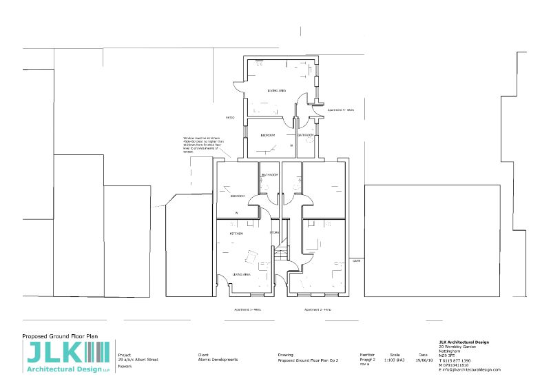 29 A, B, C Albert Street, Newark, Nottinghamshire, NG24 4BJ