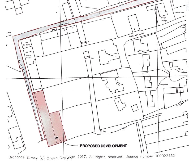 Land at rear of 8 Papplewick Grange, Papplewick, Nottingham, NG15 8ER