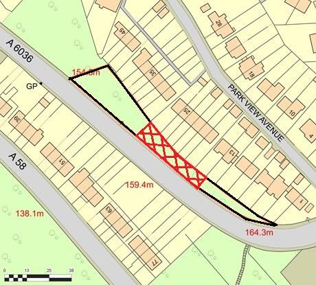 0.1 acres land off Bradford Road, Halifax, HX3 7AW