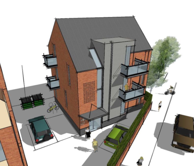 Land adjacent to 49 Melton Road, West Bridgford, Nottingham, NG2 7NE