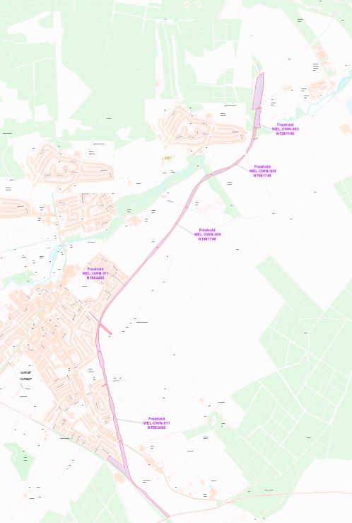 Railway Land from Elkesley Road, Meden Vale, Mansfield, NG20 9PS