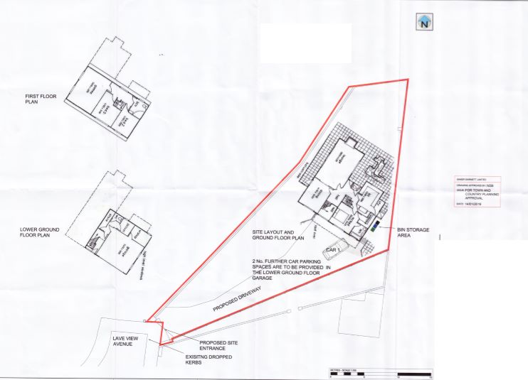 Land to the North of, 38 Lake View Avenue, Chesterfield, S40 3DR