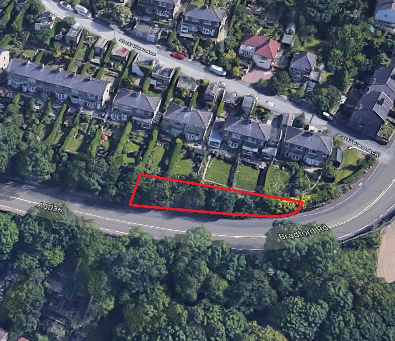 0.06 acres land off Bradford Road, Halifax, HX3 7AW