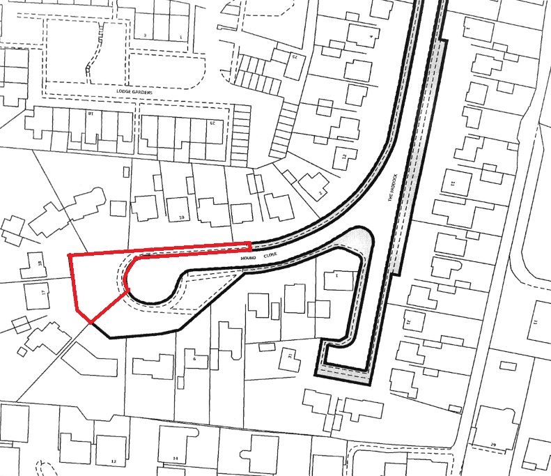 Land adjacent to 17 Mound Close, Gosport, Hampshire, PO12 3QA