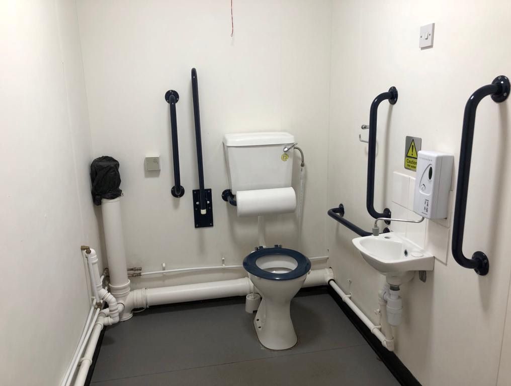 Modular Office Building, Stored at Mile End Road, Colwick, Nottingham, NG4 2DW