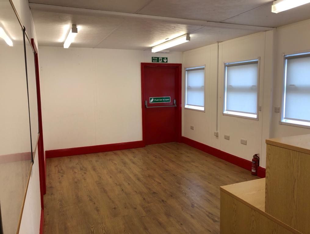 Modular Office Building, Stored at Mile End Road, Colwick, Nottingham, NG4 2DW