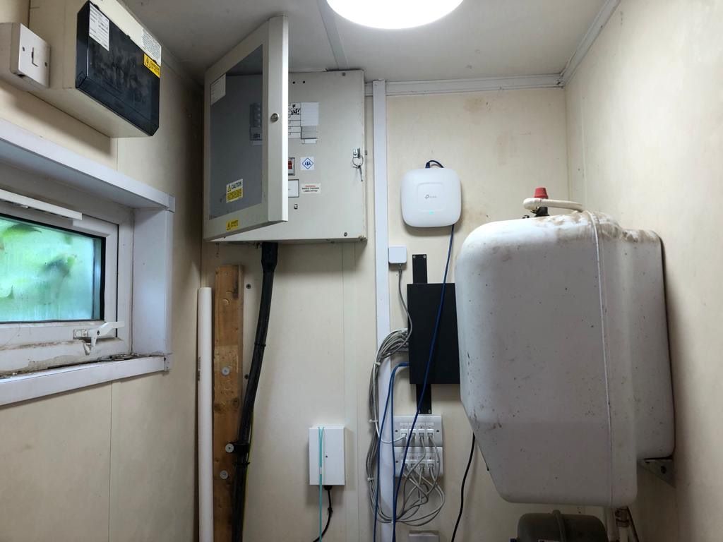 Modular Office Building, Stored at Mile End Road, Colwick, Nottingham, NG4 2DW