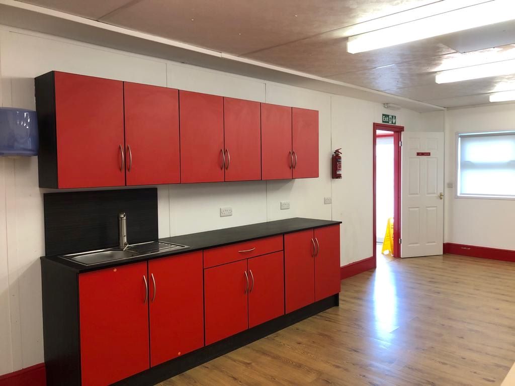 Modular Office Building, Stored at Mile End Road, Colwick, Nottingham, NG4 2DW