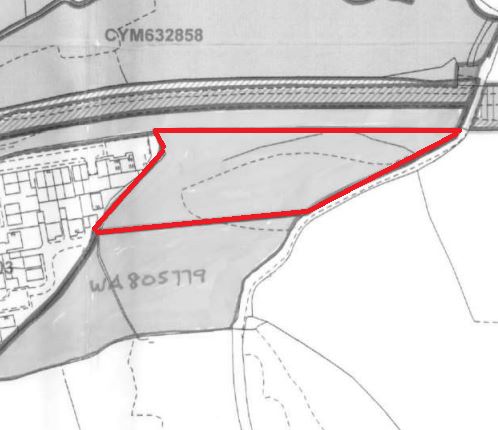 Land to the East of the Parc Dan-Y-Bryn Estate, Tonyrefail, Porth, CF39 8JS