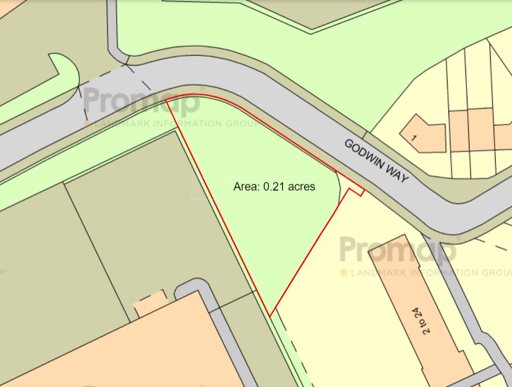 Land at, Godwin Way, Stoke-on-Trent, ST4 6JP