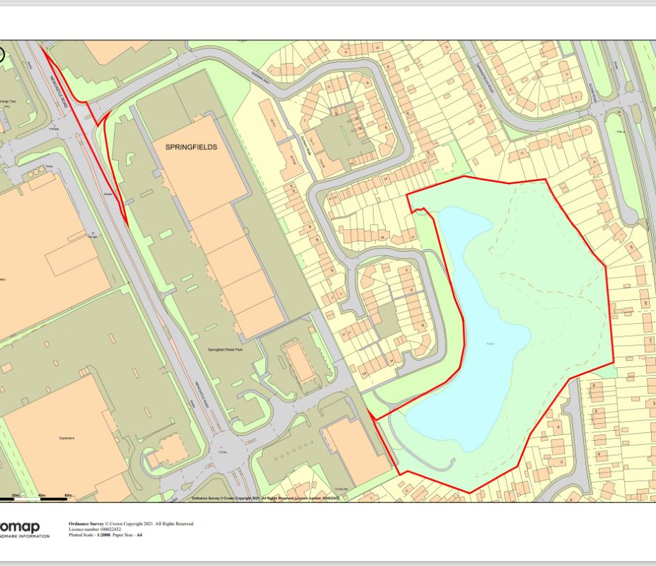 Land and Lake at, Godwin Way & Newcastle Road, Stoke-on-Trent, ST4 6JS