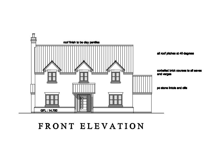 Residential development scheme, The Paddock, Staythorpe Road, Averham, Newark, NG23 5RA