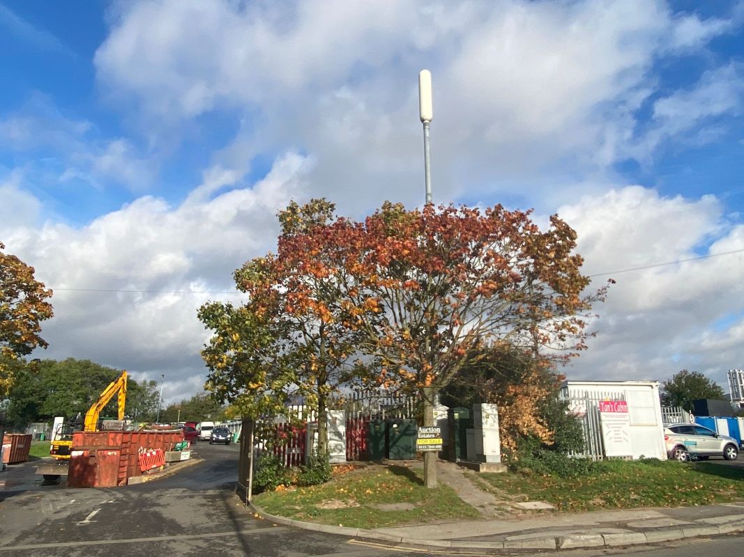 Telecommunications Mast, Redfield Road, Nottingham, NG7 2UJ