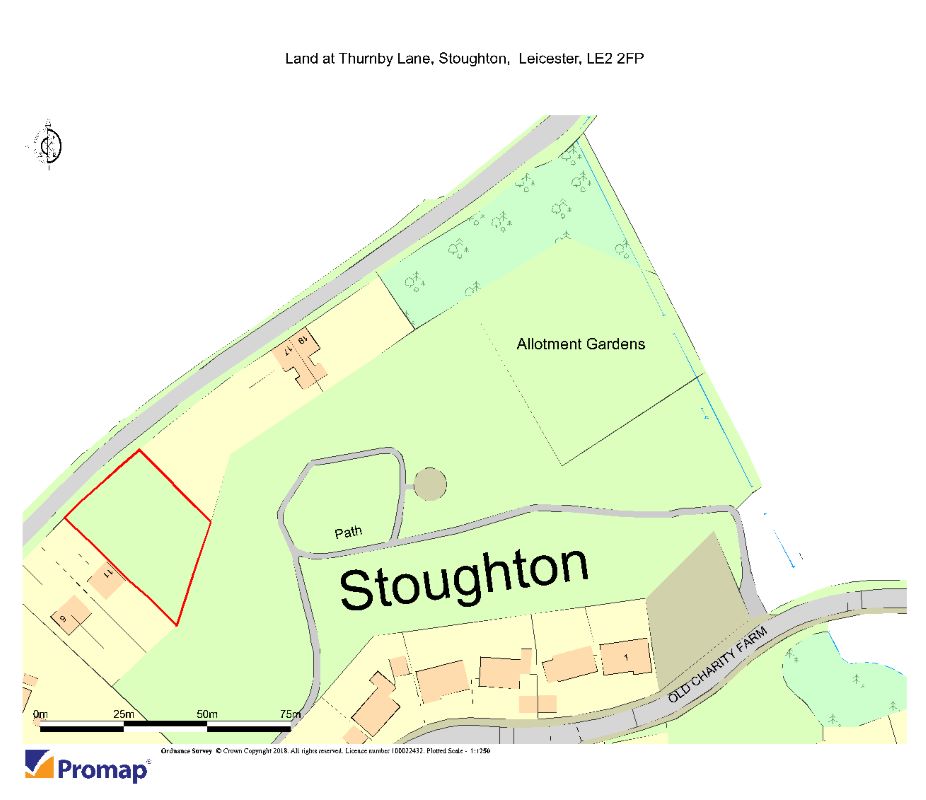 Land adjacent to, 11 Thurnby Lane, Stoughton, Leicester, LE2 2FP