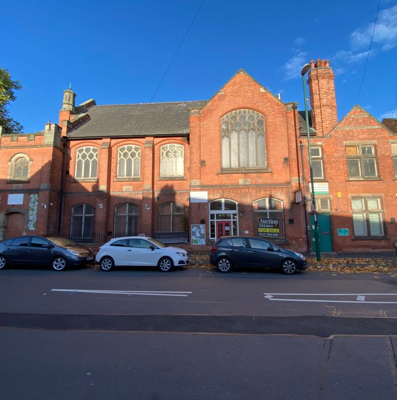 Former Community Centre at, 11 Sneinton Boulevard, Nottingham, NG2 4FD