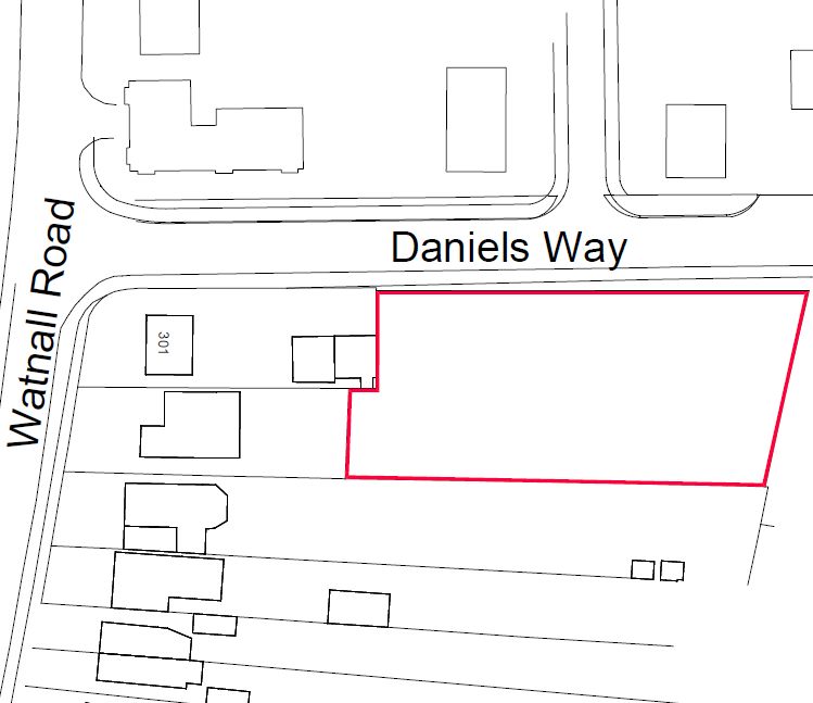 Residential Development Land to the Rear of, 301 - 303 Watnall Road, Hucknall, NG15 6EP