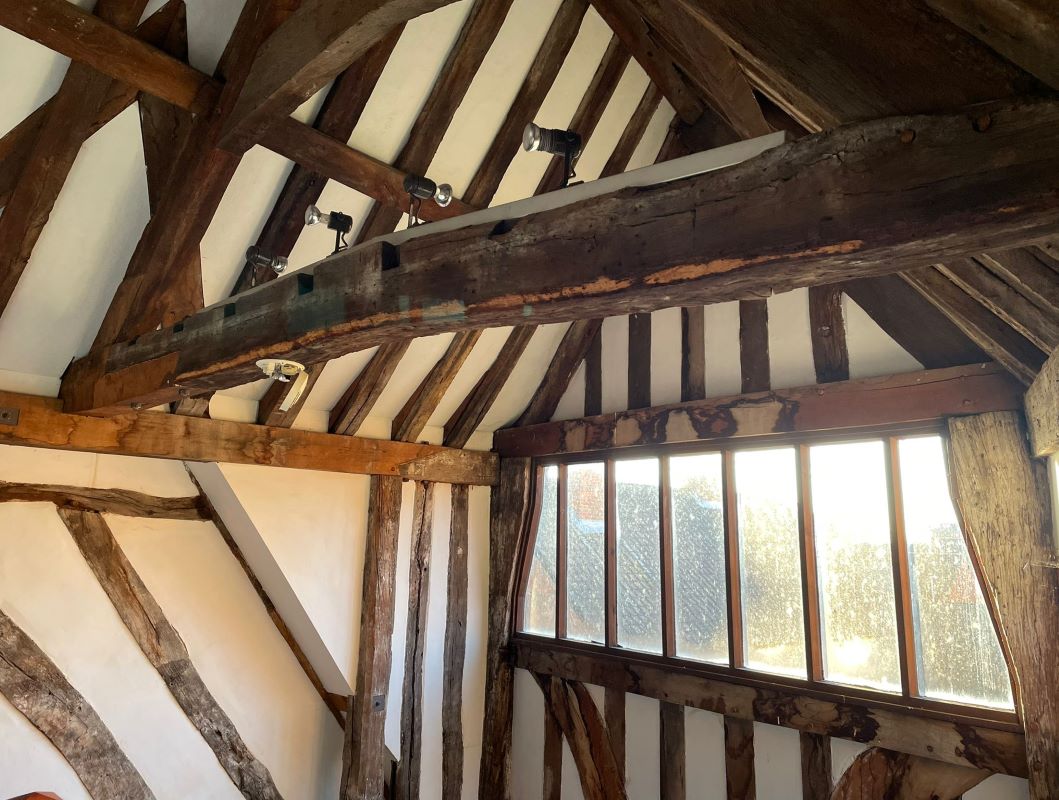 Upper floors of Ye Olde White Hart, Market Place, Newark, NG24 1EG