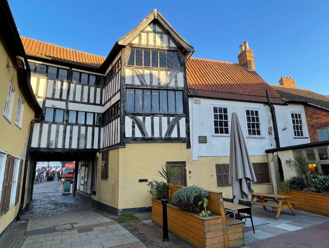 Upper floors of Ye Olde White Hart, Market Place, Newark, NG24 1EG