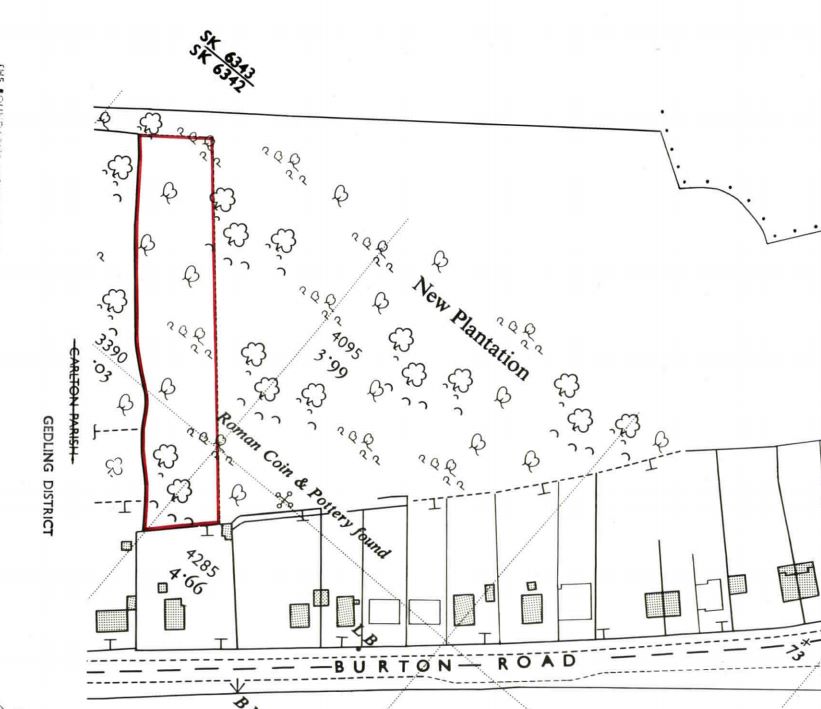 Land to the rear of, 200 Nottingham Road, Burton Joyce, Nottingham, NG14 5BD