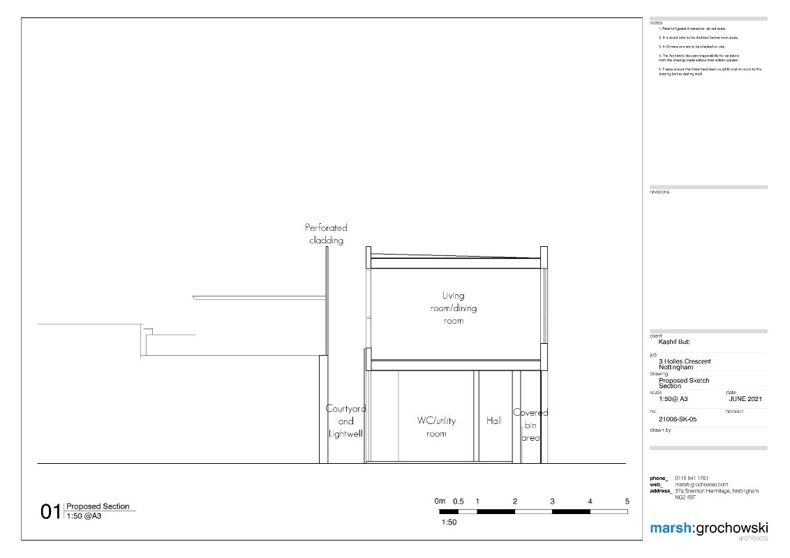 Garages adjacent to 3 Holles Crescent, The Park, Nottingham, NG7 1BZ