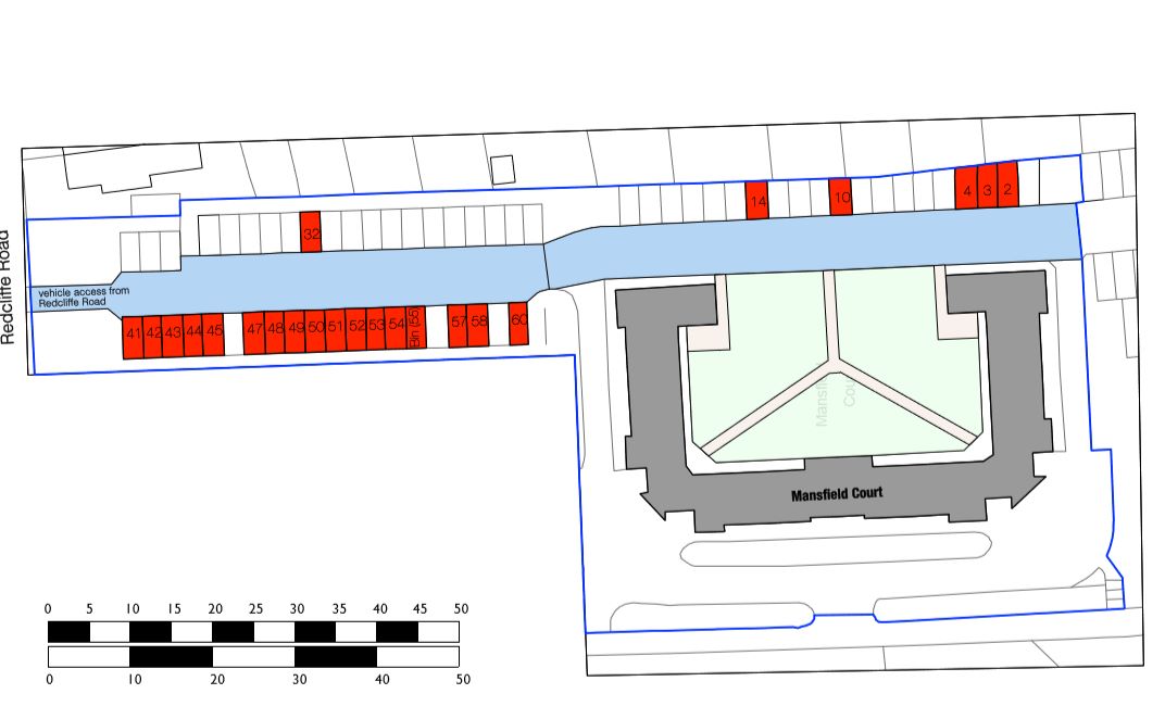 23 Garages at Mansfield Court, Mansfield Road, Nottingham, NG5 2BW