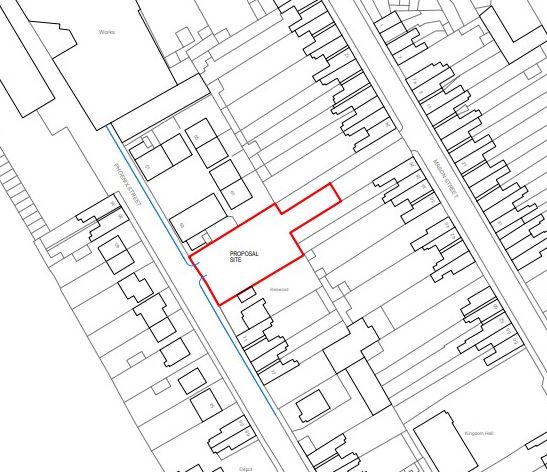 Land between 63 & 65 Phoenix Street, Sutton-in-Ashfield, NG17 4HL