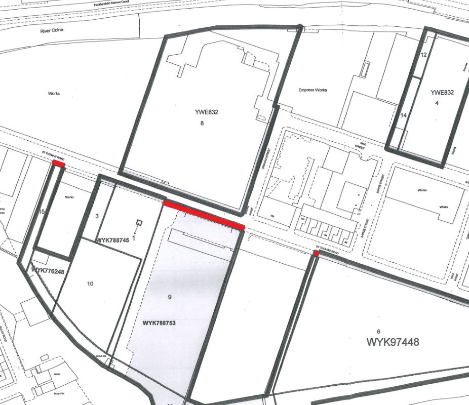 Land at St Thomas' Road, Huddersfield, HD1 3LJ