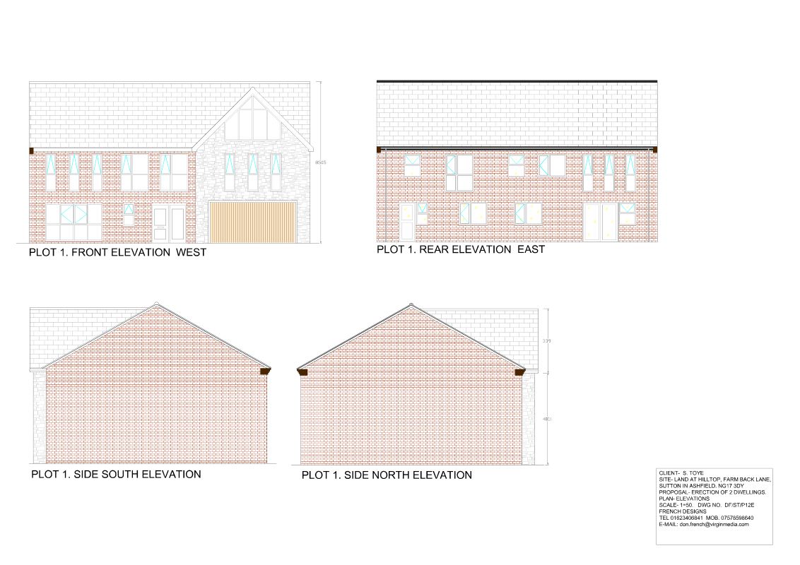 Lot Land at Hilltop Farm, Old Road, Skegby, SuttoninAshfield, NG17
