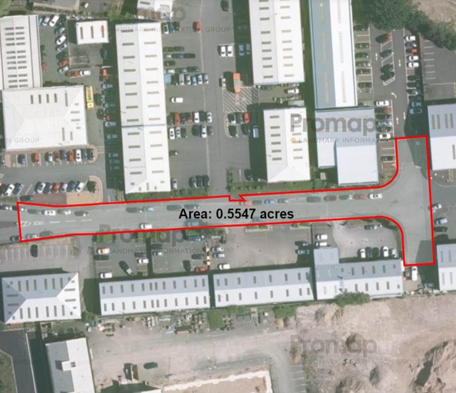 Roadway at Brookfield Drive, Cannock, Staffordshire, WS11 0JR