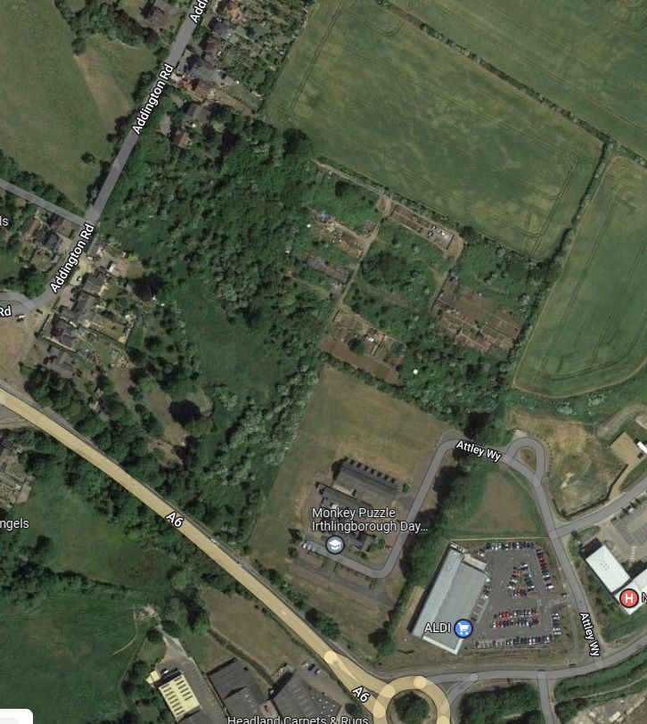 Allotment Land off Addington Road, Irthlingborough, NN9 5UP