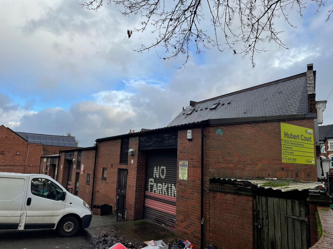 Unit 1-3 Hubert Court, Hubert Street, Radford, Nottingham, NG7 5AJ